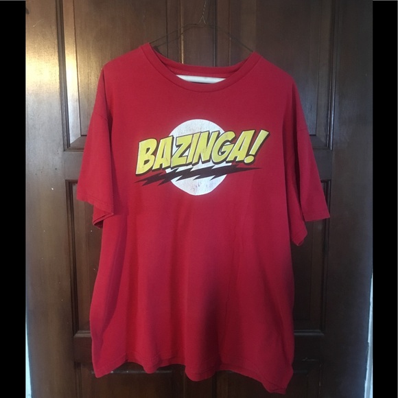 Big Bang Theory Bazinga t-shirt - Picture 1 of 6